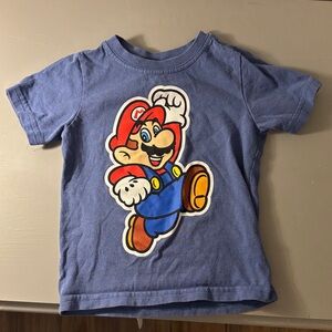 Super Mario Blue Kids T-Shirt 2T
